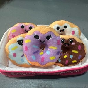 Emotional Support Donut Plush Toy Set